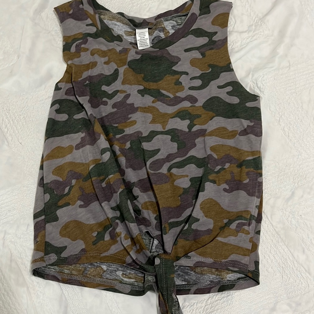 camo muscle tank